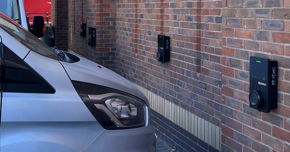 EV Charging at gym car park