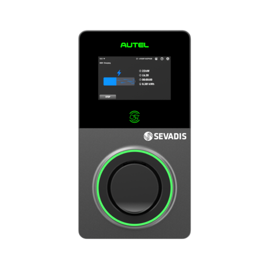 MaxiCharger Gen2 - Smart LCD AC 22kW - LCD Screen